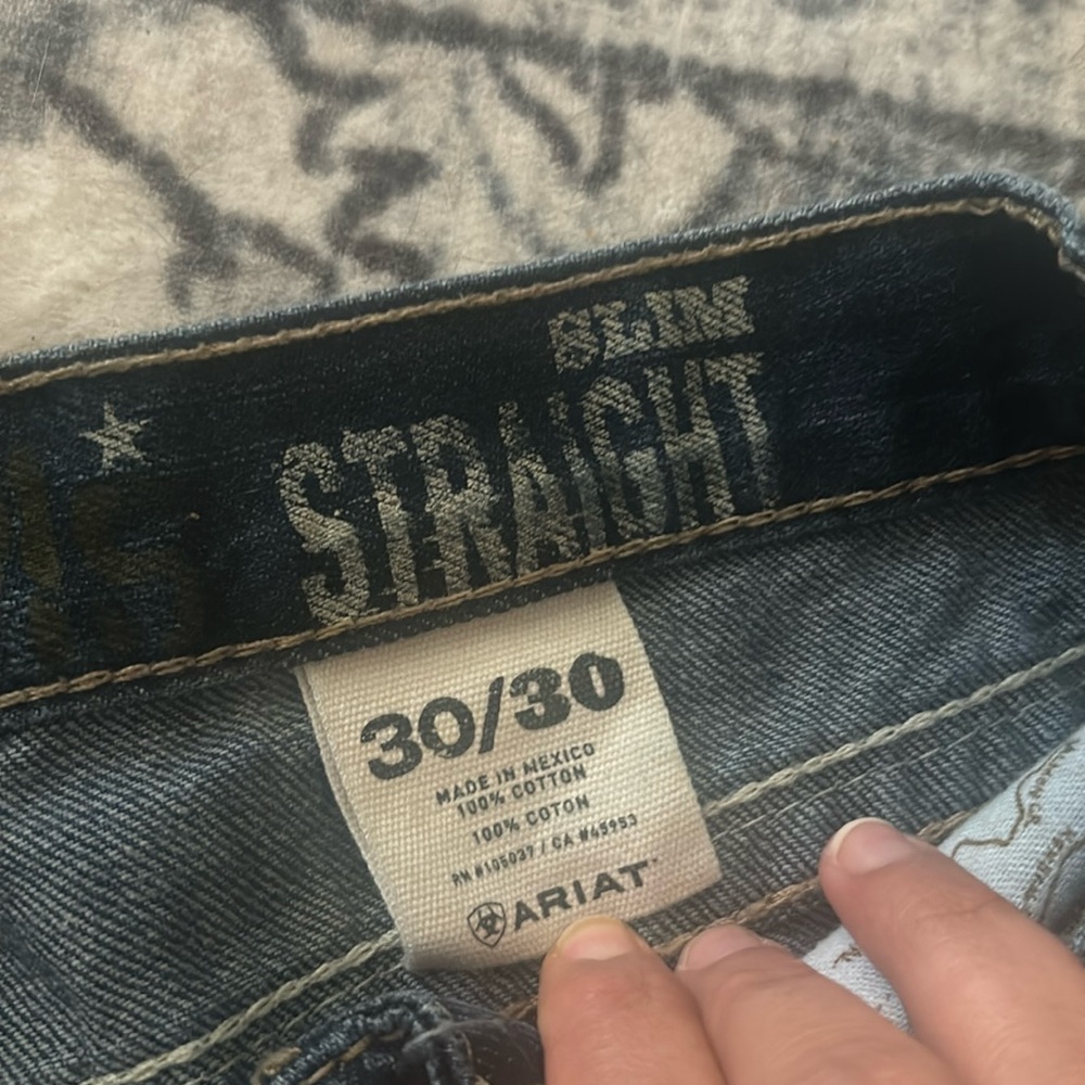 Men Ariat jeans 30x30